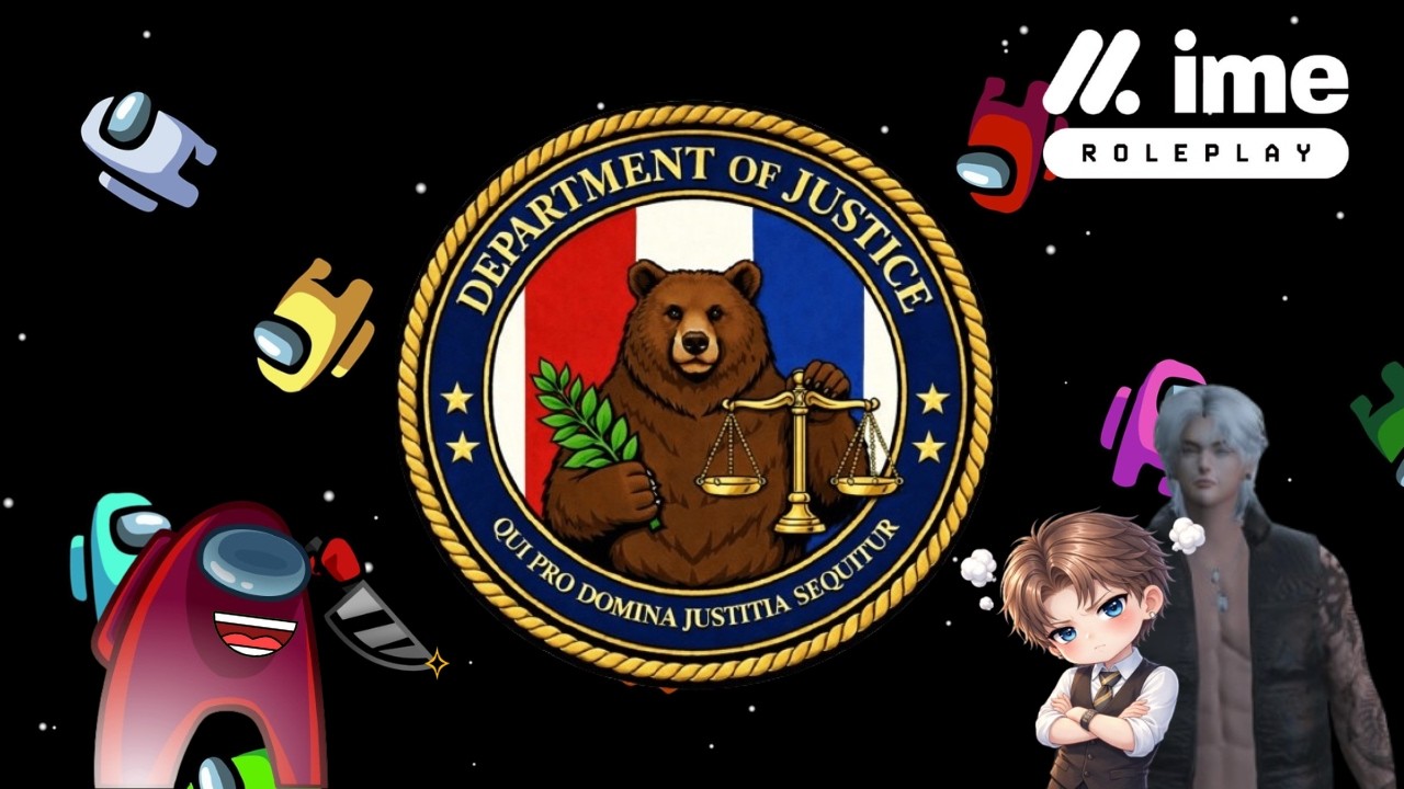 DOJ IME NGABUBURIT MAIN AMONG US! #imeroleplay #imedoj