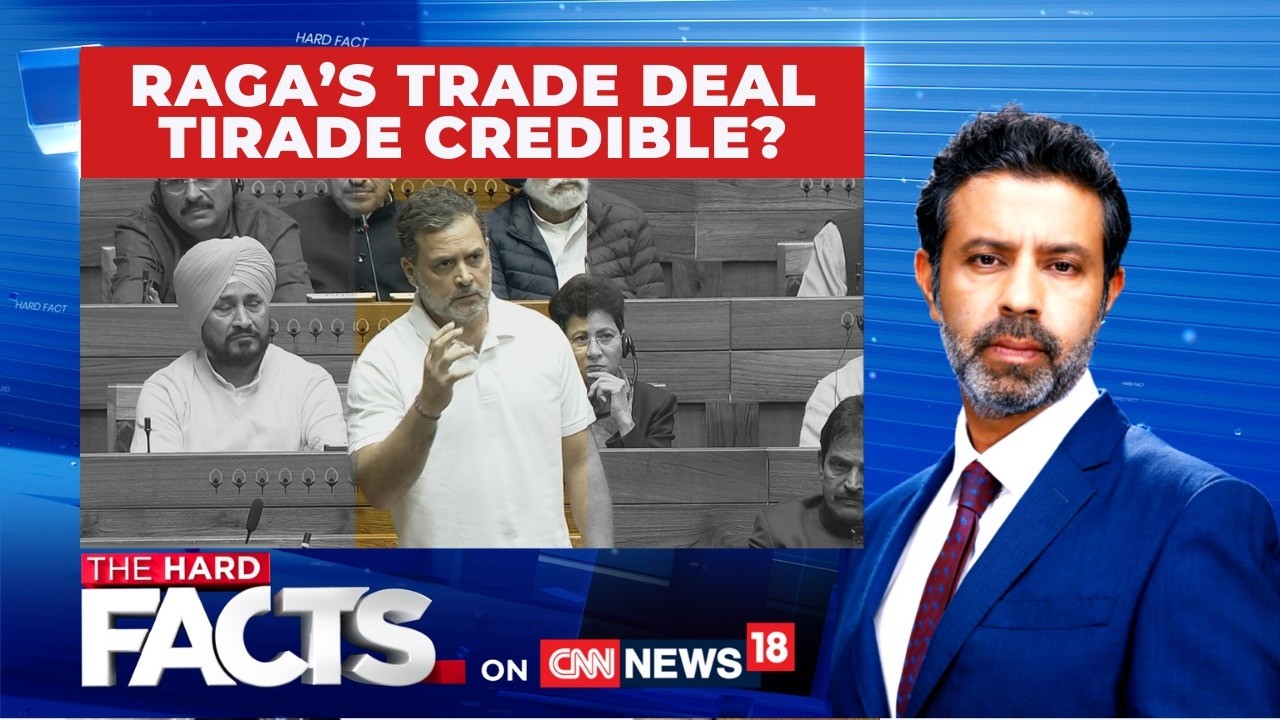 Sold India In 2008, Sermon In 2026: RaGa's Trade Deal Tirade Credible? | Rijiju-RaGa | THF | News18