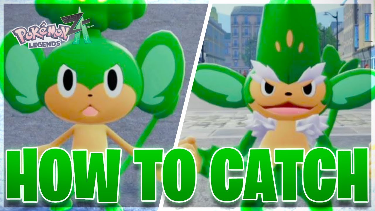 Как поймать Пансейджа и превратить его в Симисейджа в Pokemon Legends Z-A!