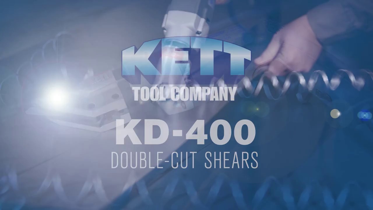 KD-400 KETT Tool 18 gauge double cut shears