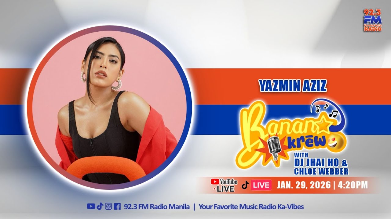 YAZMIN AZIZ sa BANANA KREW | JANUARY 29, 2026
