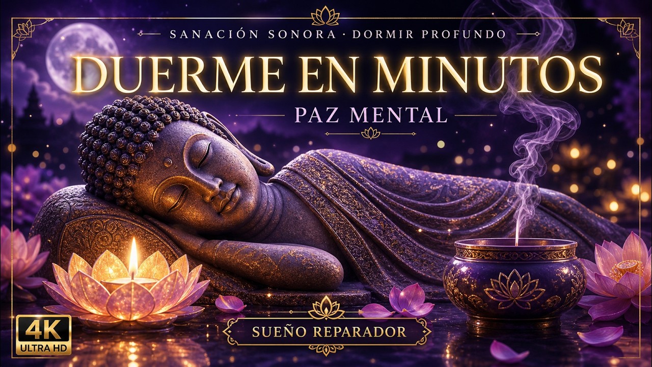 Música Zen para DORMIR PROFUNDAMENTE y Aliviar la Ansiedad 🪷 Relajación Mental (2 Horas)