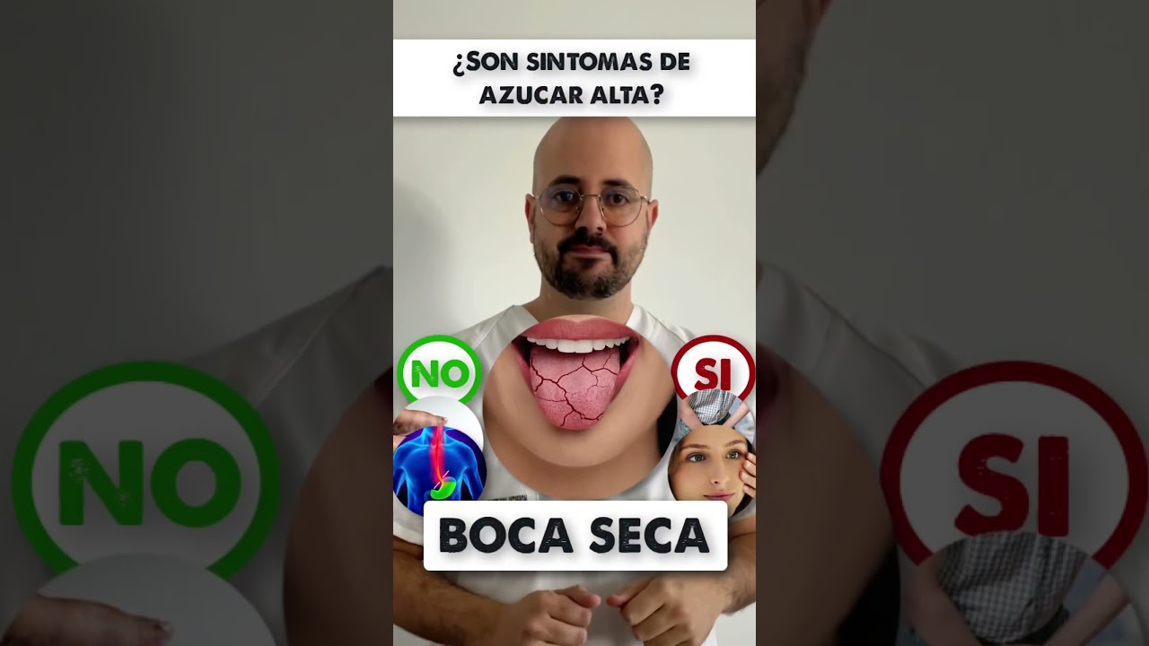 ⚠️ALERTA‼️ &iquest;SON S&Iacute;NTOMAS DE AZ&Uacute;CAR ALTA? #salud  #shrots