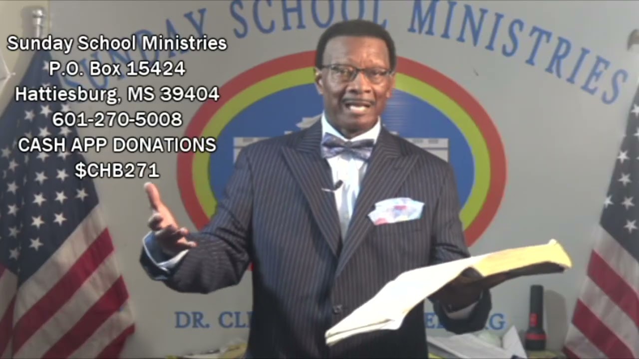 Dr. Heidelberg Sunday School Lesson For 8-24-25