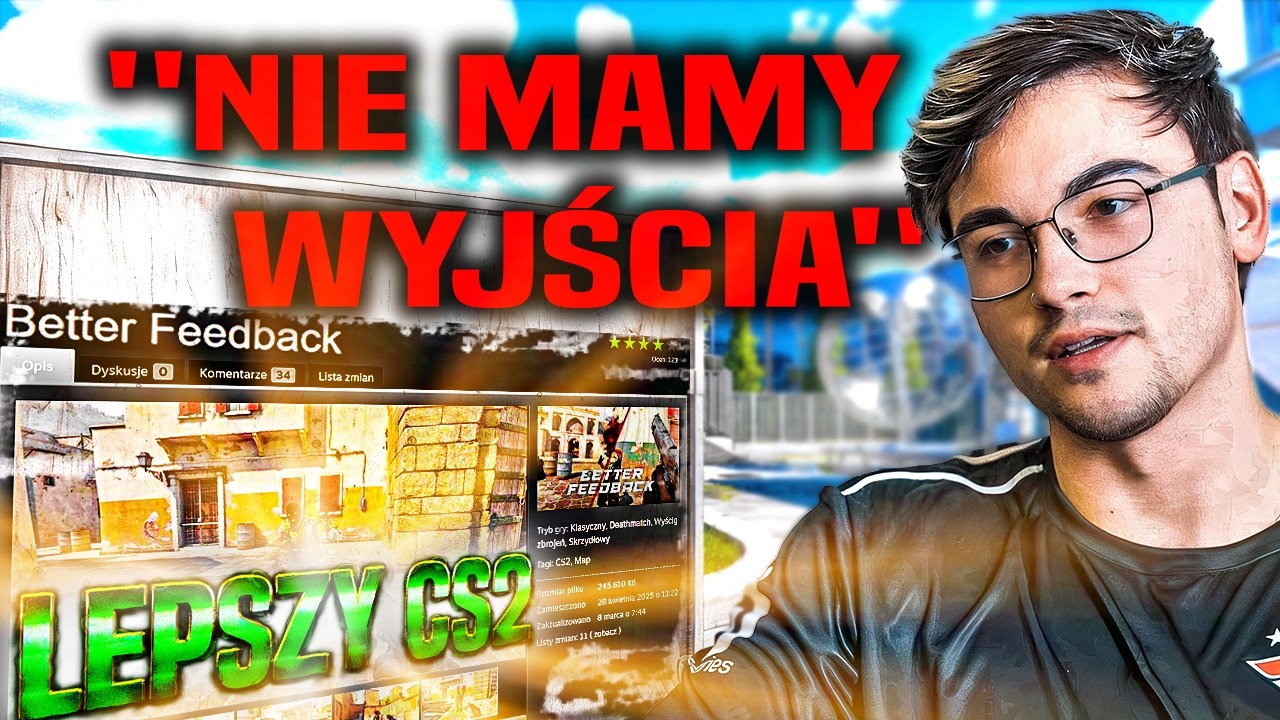 CS 2 - DESPERACKA Walka FaZe O Majora | NOWY Polski Skład TOP 1? | Powr&oacute;t jL'a, Mod NAPRAWIA CS'a 2?