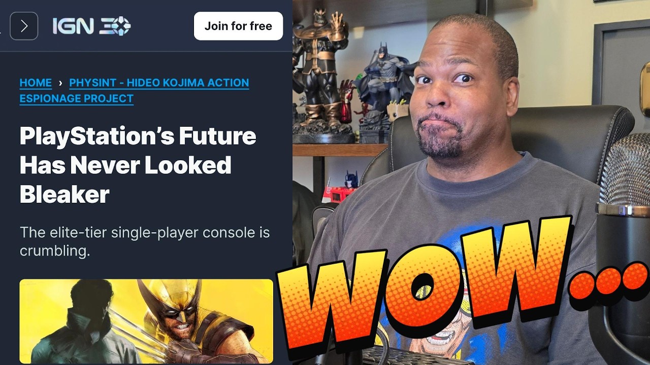 IGN Says Playstation's Future has Never Looked BLEAKER!