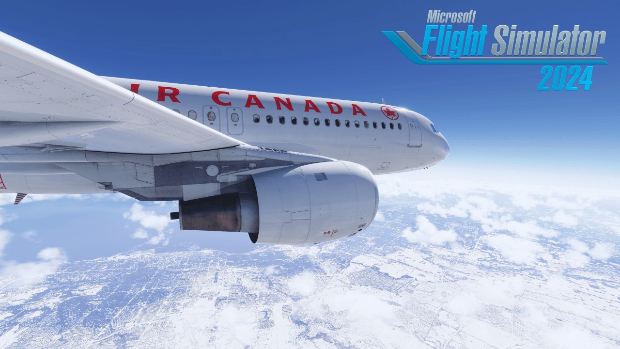 Airbus A320 Landing at Detroit | Microsoft Flight Simulator 2024 - 4K RTX 5090