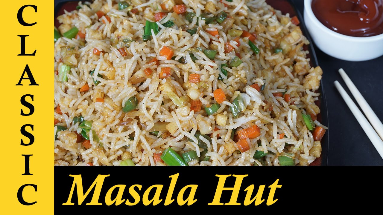 How to make Vegetable Fried Rice / Vegetable Fried Rice Indian Style