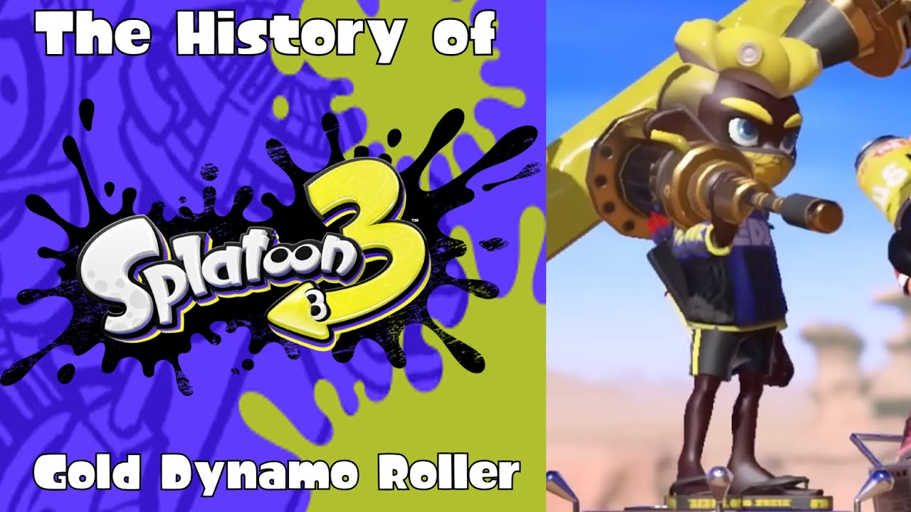The History of Splatoon 3's Gold Dynamo Roller
