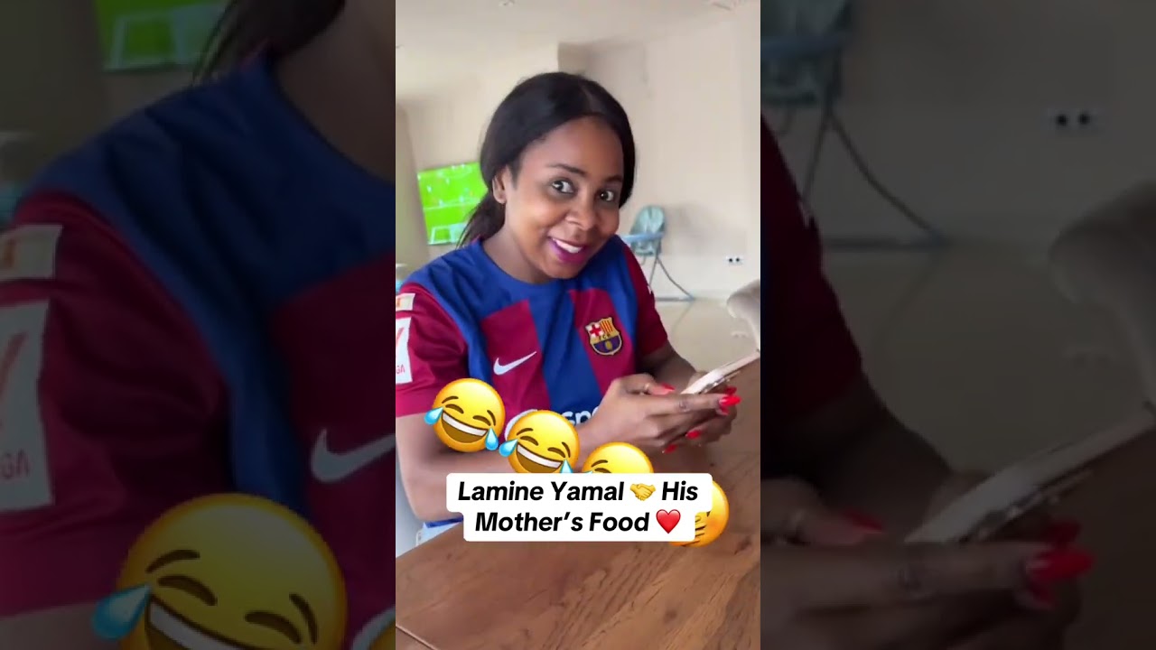 Lamine Yamal Loves His Mother's Food 🍲❤️ #lamineyamal  #fcbarcelona #barcelona #barca #bar&ccedil;a