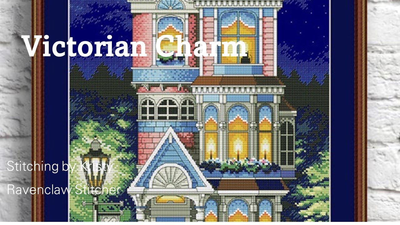Victorian Charm Dimensions Kit part 2 Cross Stitch Time Lapse