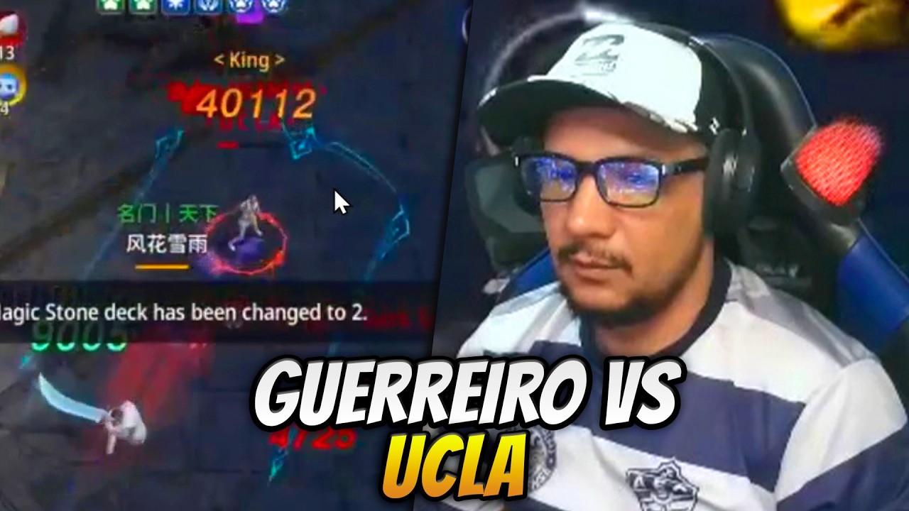 REAGINDO EX PILOTO DO TTS vs UCLA NO GUERREIRO DE 649K | MIR4