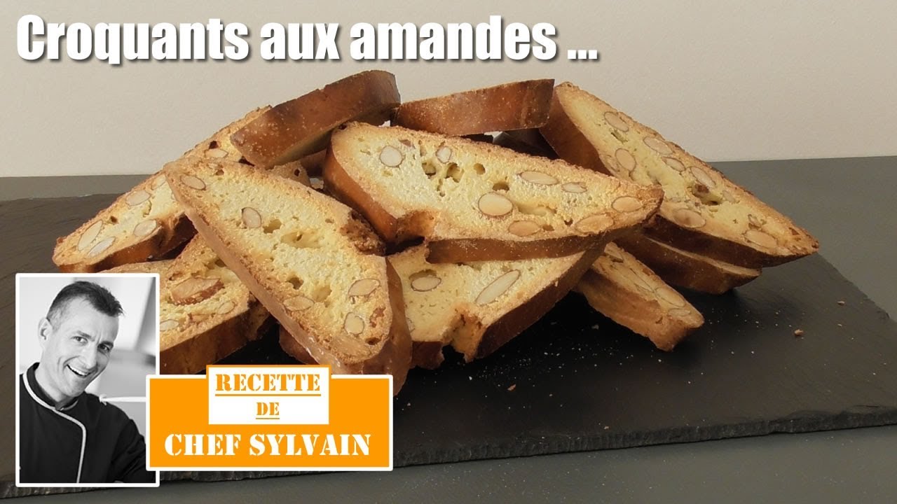 Croquants aux amandes - Recette traditionnelle très facile !
