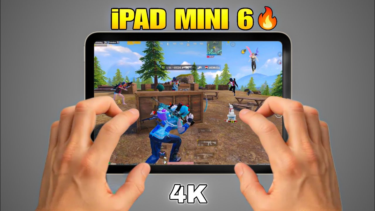 iPAD MINI 6 HANDCAM 2026🔥Smooth+Extreme PUBG Gaming Test😍 Livik Best Gameplay!
