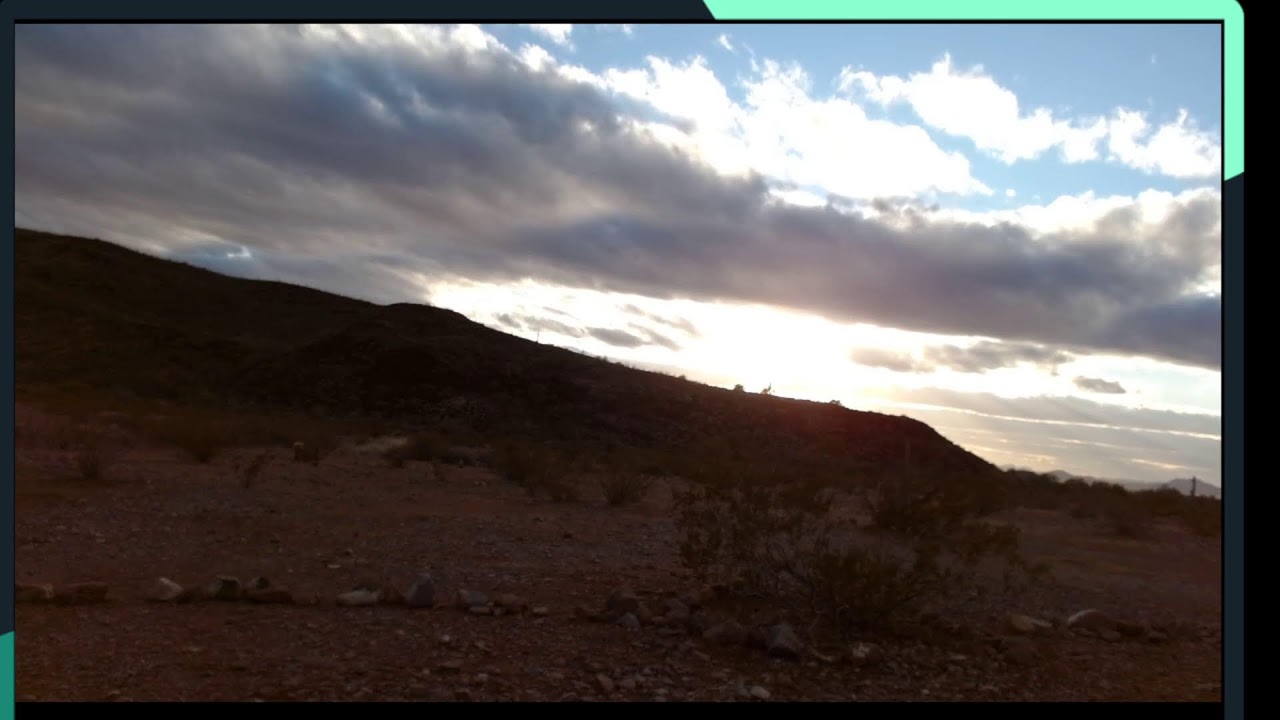 🔴 LIVE Sunset from Kofa National Wildlife Refuge  // [Cyberpunk Synthwave MIX]