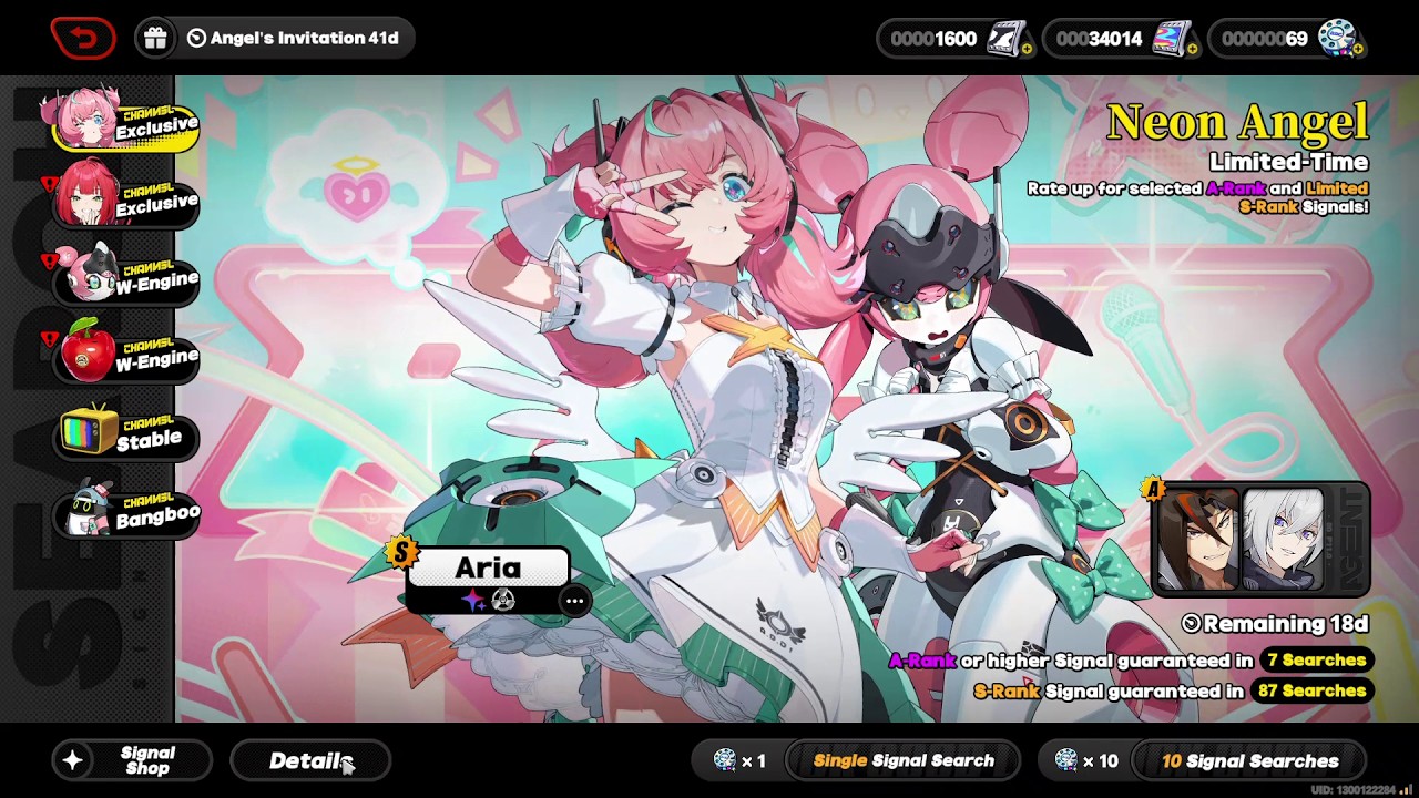 Zenless Zone Zero - Aria Summons