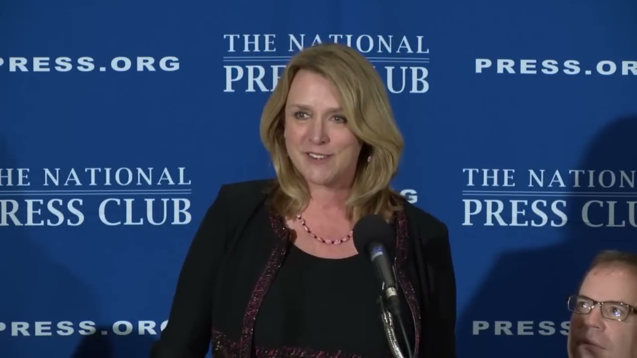Air Force Sec. Deborah Lee James speaks at The National Press Club