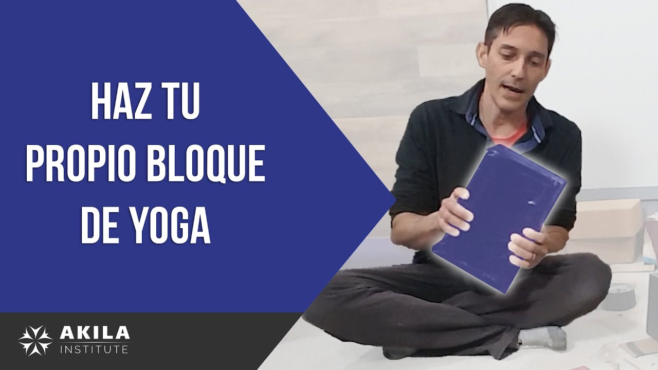 Cómo Hacer un bloque de Yoga en Casa: simple y rápido!