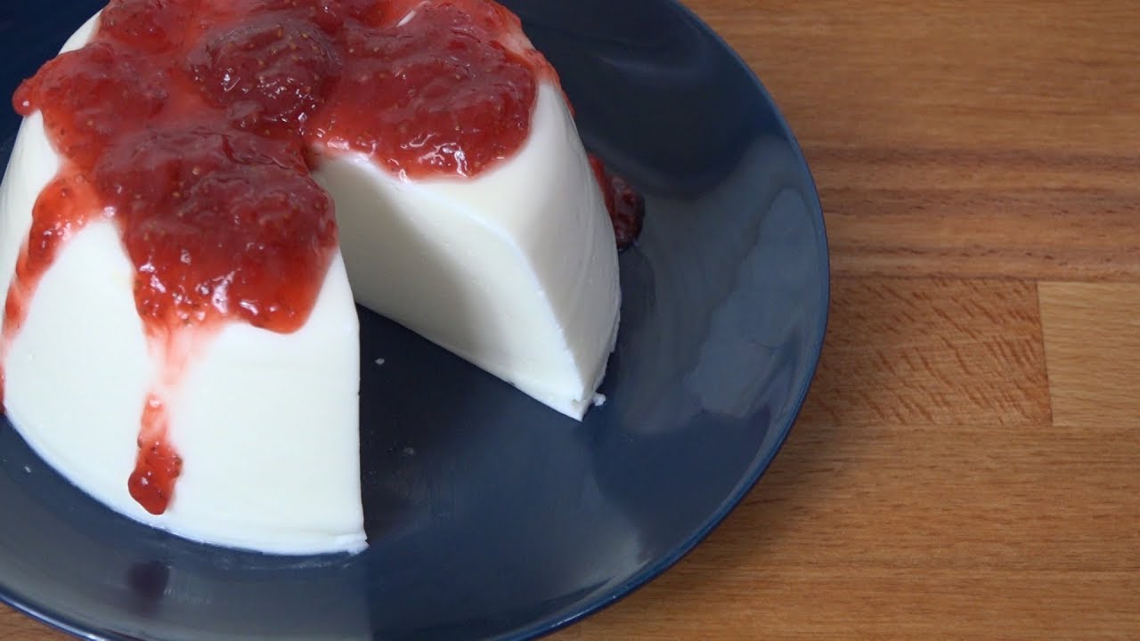 [簡単！冷たいおやつ]ぷるぷるヨーグルトババロアの作り方。The way of making of the yogurt bavarois.