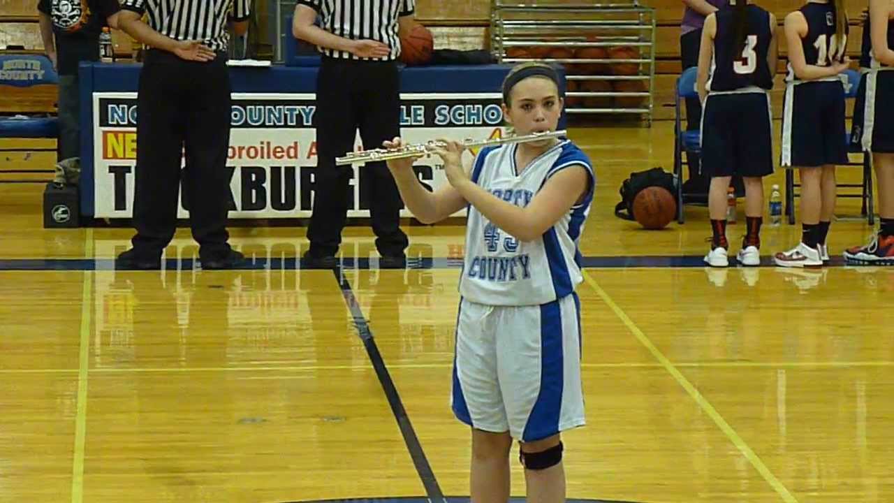 National Anthem flute solo