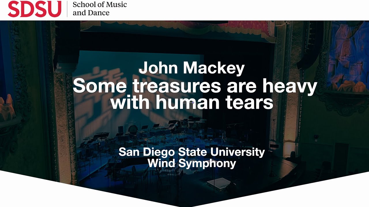 Some treasures are heavy with human tears - John Mackey