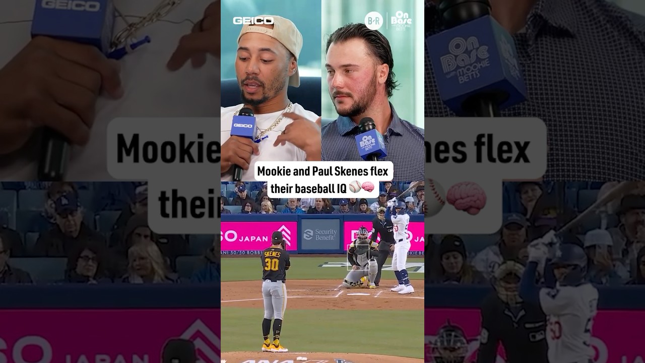 Could listen to MLB stars talk ball all day 😮‍💨 