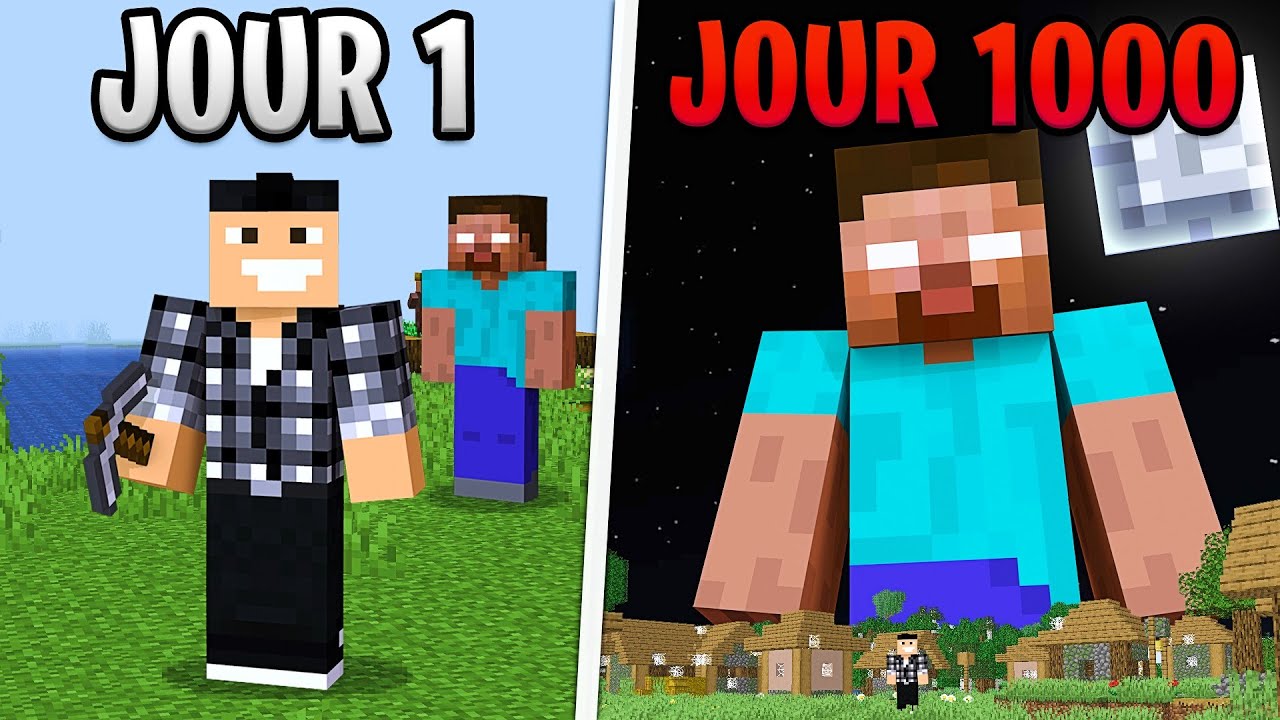J'ai survécu 100 jours avec HEROBRINE.. (MINECRAFT FROM THE FOG)