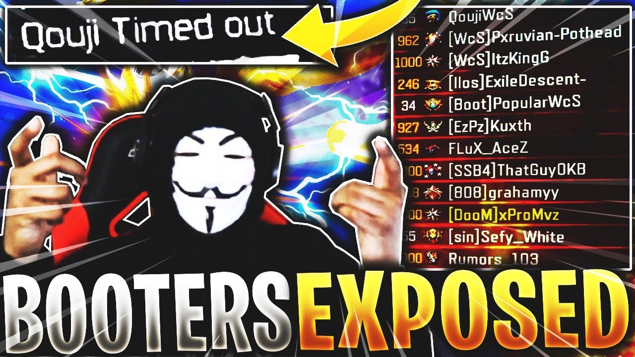 6V6 VS TRYHARDS DDoSer GETS EXPOSED BOOTS ME AND MY TEAM OFFLINE IN BLACK OPS 3..