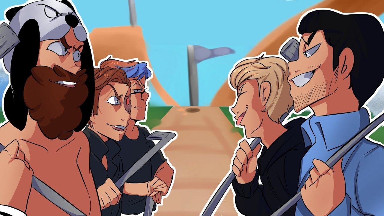 Panda vs. Mini vs. Terroriser: Winner Joins the Sidemen! - GOLF IT FUNNY MOMENTS