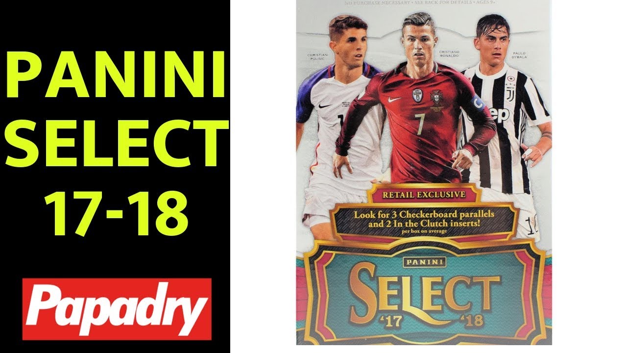 ABRIMOS PANINI SELECT 17-18 CON UNA SORPRESA FINAL...