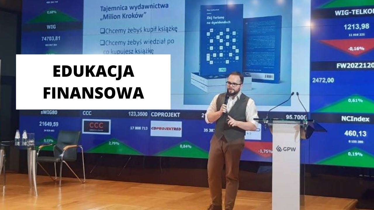 EDUKACJA FINANSOWA: Pułapka darmowej wiedzy, czyli dlaczego potrzebujemy więcej nauczycieli (wykład)