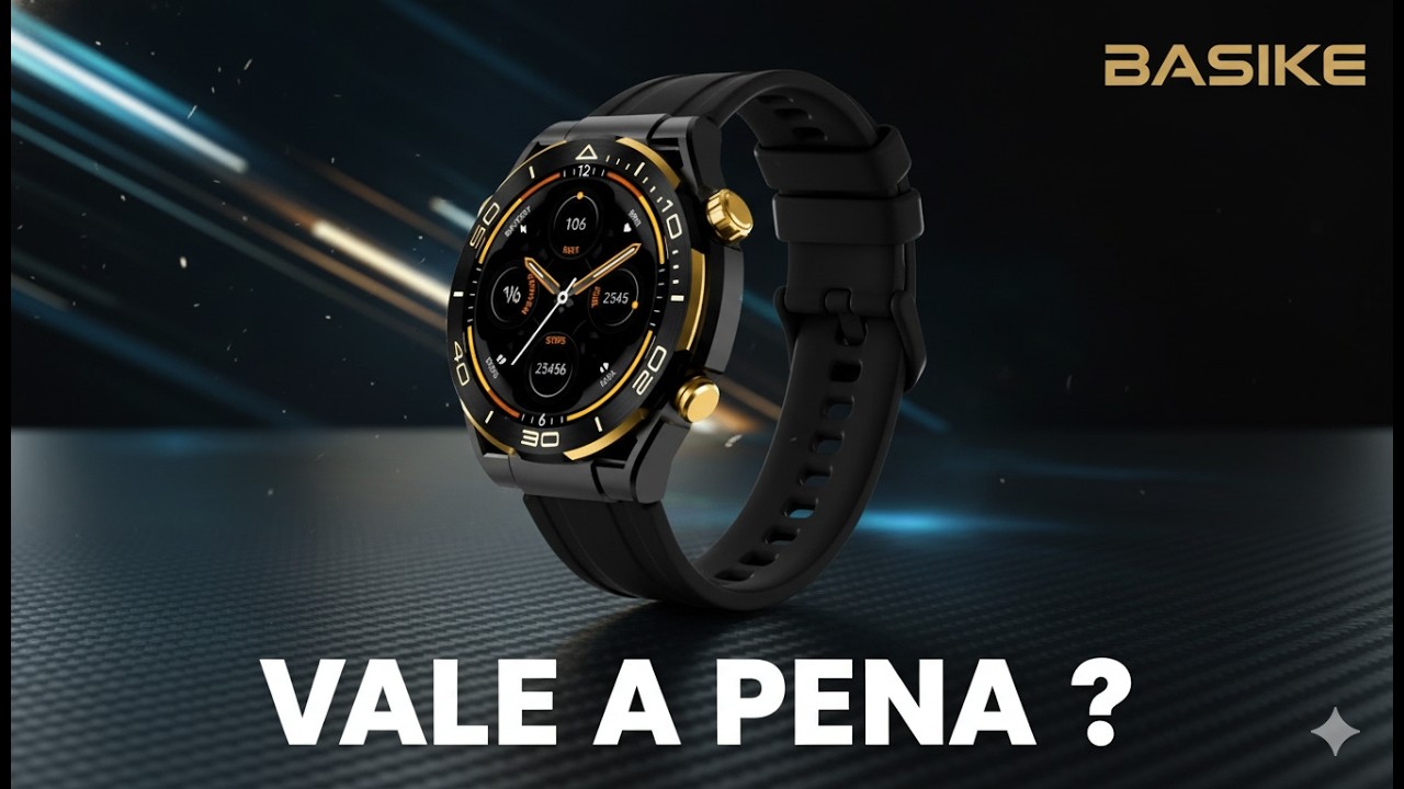 BASIKE W76 PRO MAX ULTRA 2025 – VALE A PENA? Review Completo do Smartwatch AMOLED!