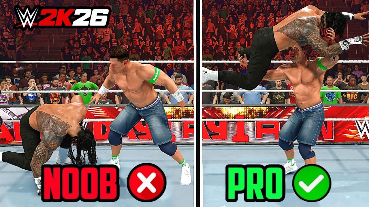 20 СОВЕТОВ И ХИТРОСТЕЙ, КОТОРЫЕ СДЕЛАЮТ ВАС ПРОФЕССИОНАЛОМ В WWE 2K26
