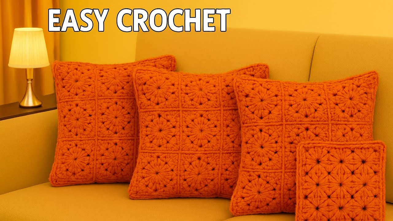 Crochet Tutorial – Classic Motif Pattern / Crochet a Simple Granny Square✨️