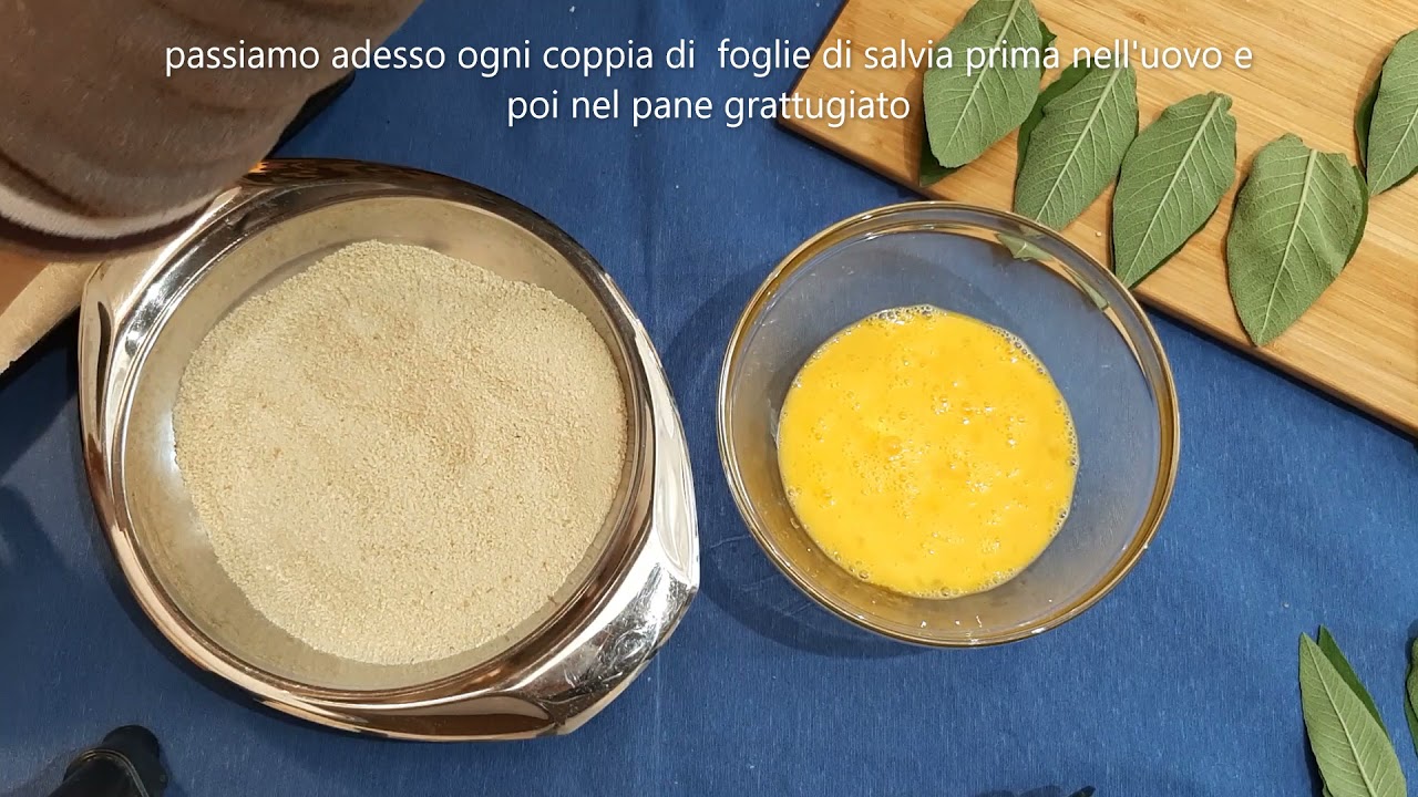 Salvia croccante al forno