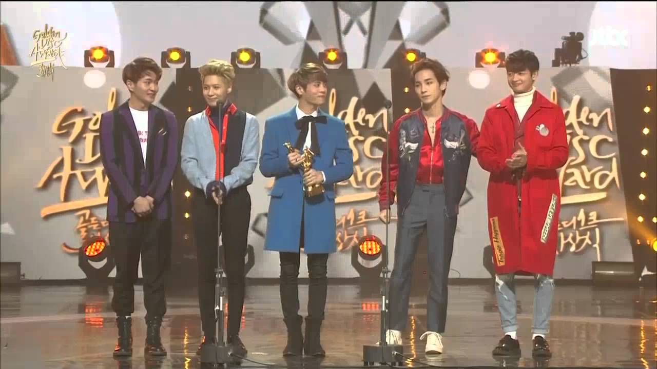 [HD/ Cut] 160121 SHINee -winning speech at 30th Golden