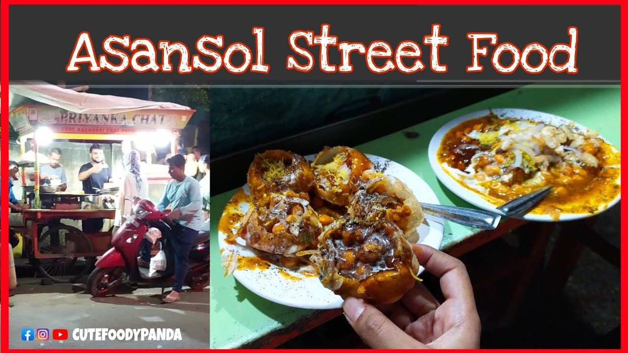 Priyanka Chat ||Asansol Street Food||📍Asansol Vlog || Cutefoodypanda 🐼