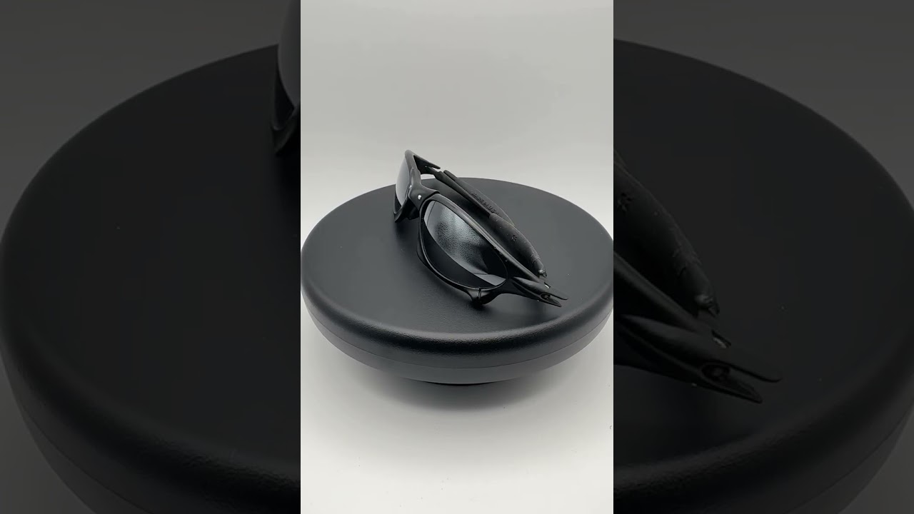Murdered out Oakley Penny custom black cerakote OEM custom cut black Prizm lenses OEM black rubbers