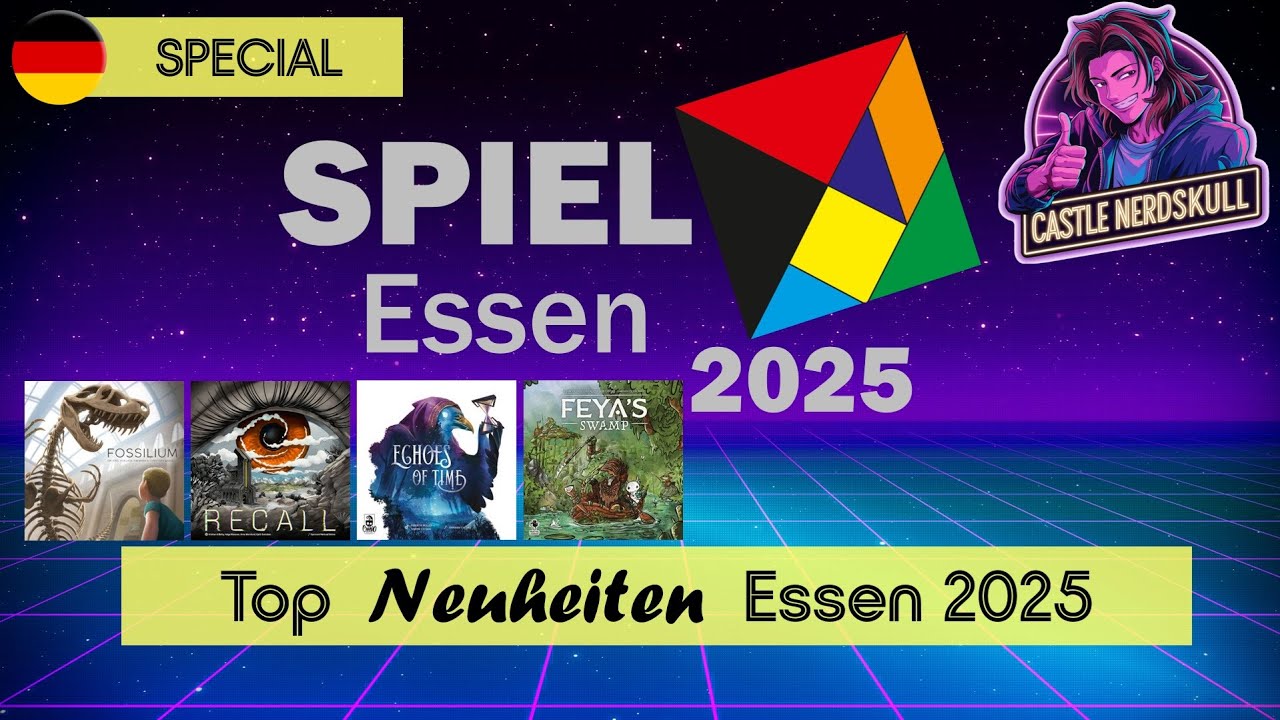 SPIEL 2025 in Essen | Meine Liste an spannenden Neuheiten