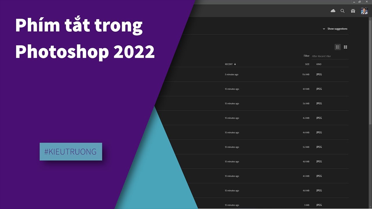 Các phím tắt trong Photoshop (Toàn tập)