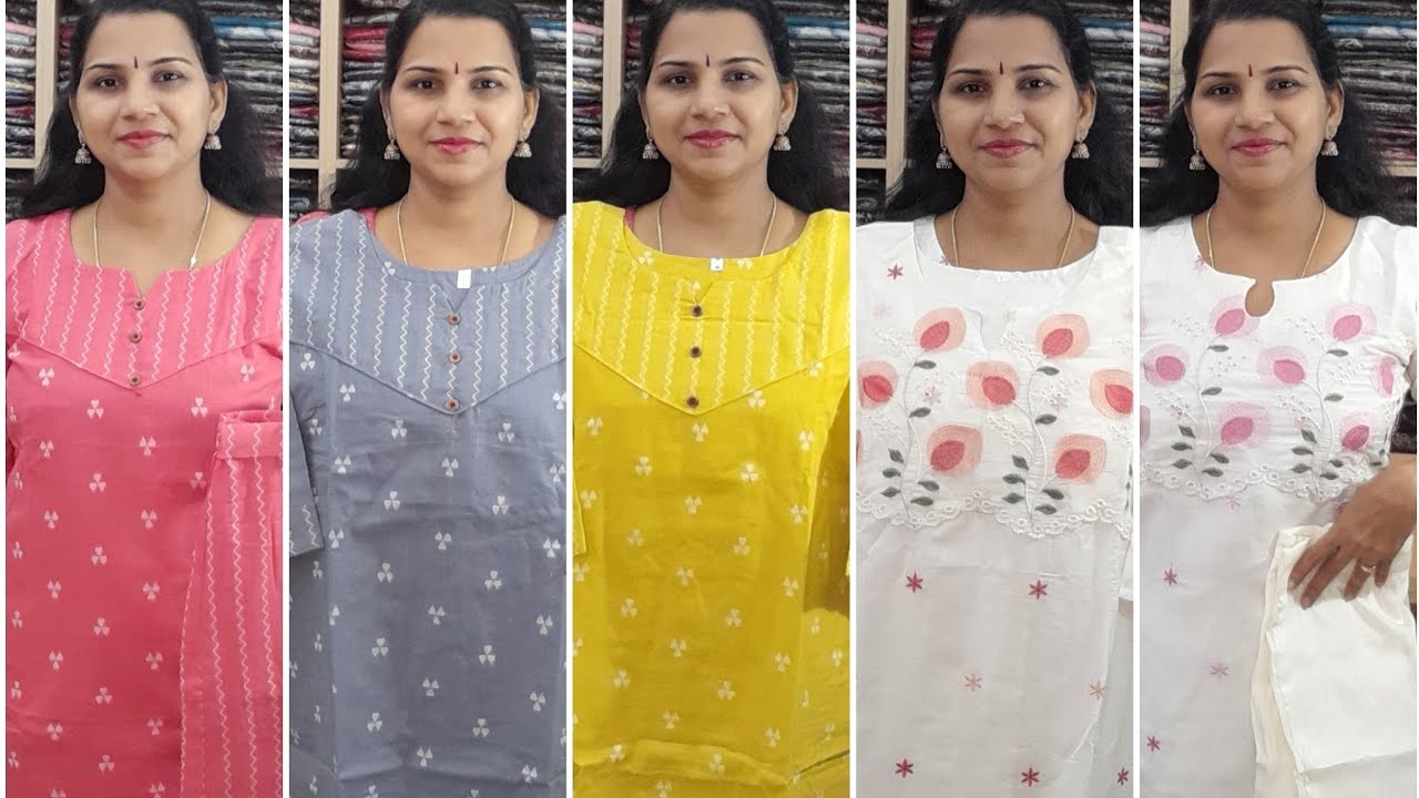 💕Handloom cotton & premium silk fabric  Top and bottom set 💕