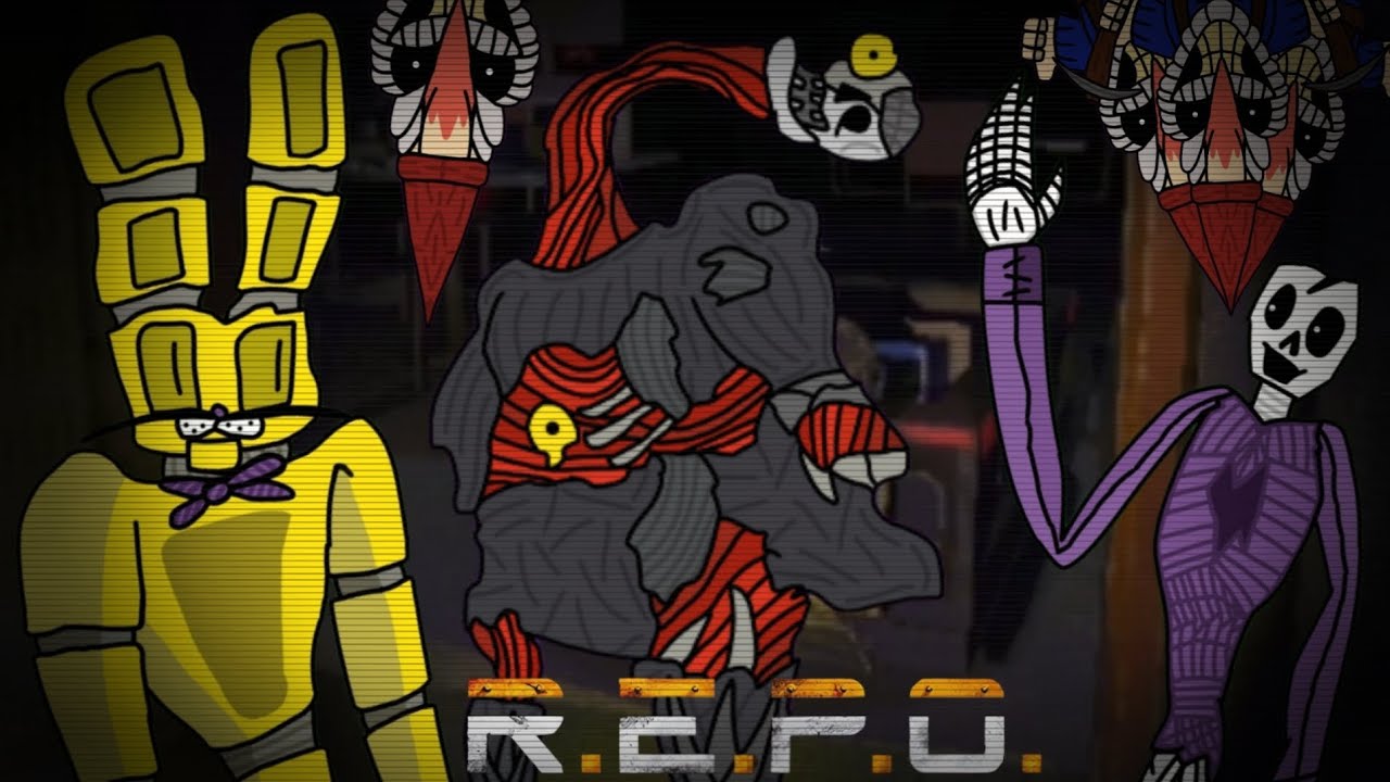 МАЛЕНЬКИЕ УБЛЮДЫШИ С НЕЧТО УЖАСНЫМ В R.E.P.O.😱