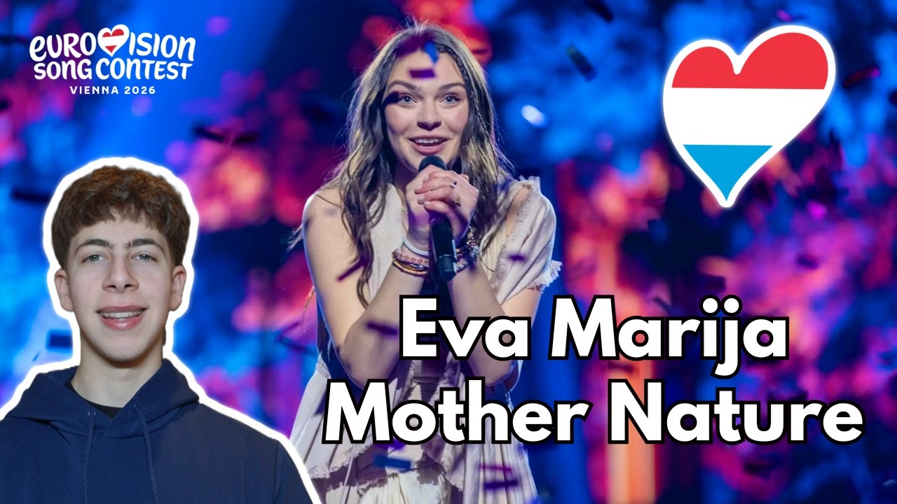 🇱🇺 Eva Marija - Mother Nature | REACTION Eurovision 2026 Luxembourg