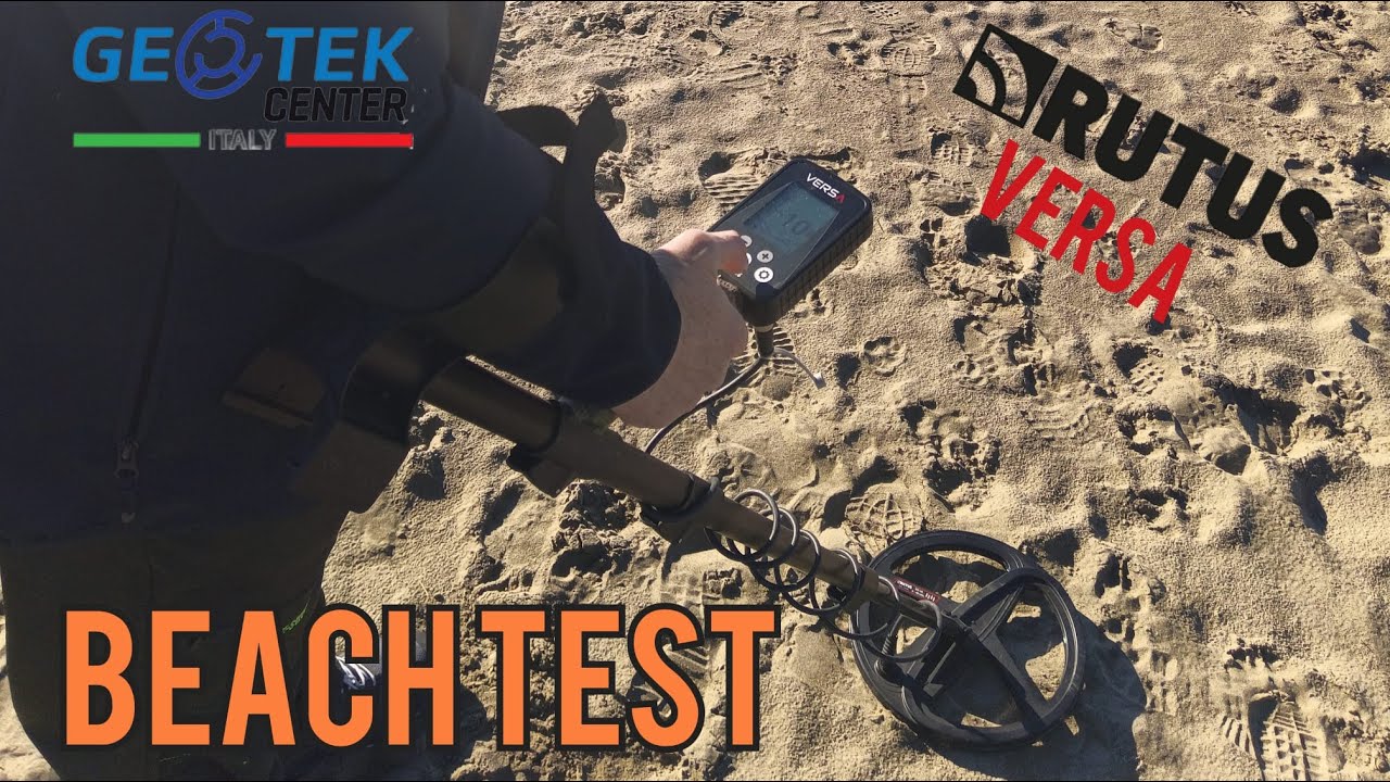 Metal Detector Rutus Versa - Beach Test - Test in Spiaggia
