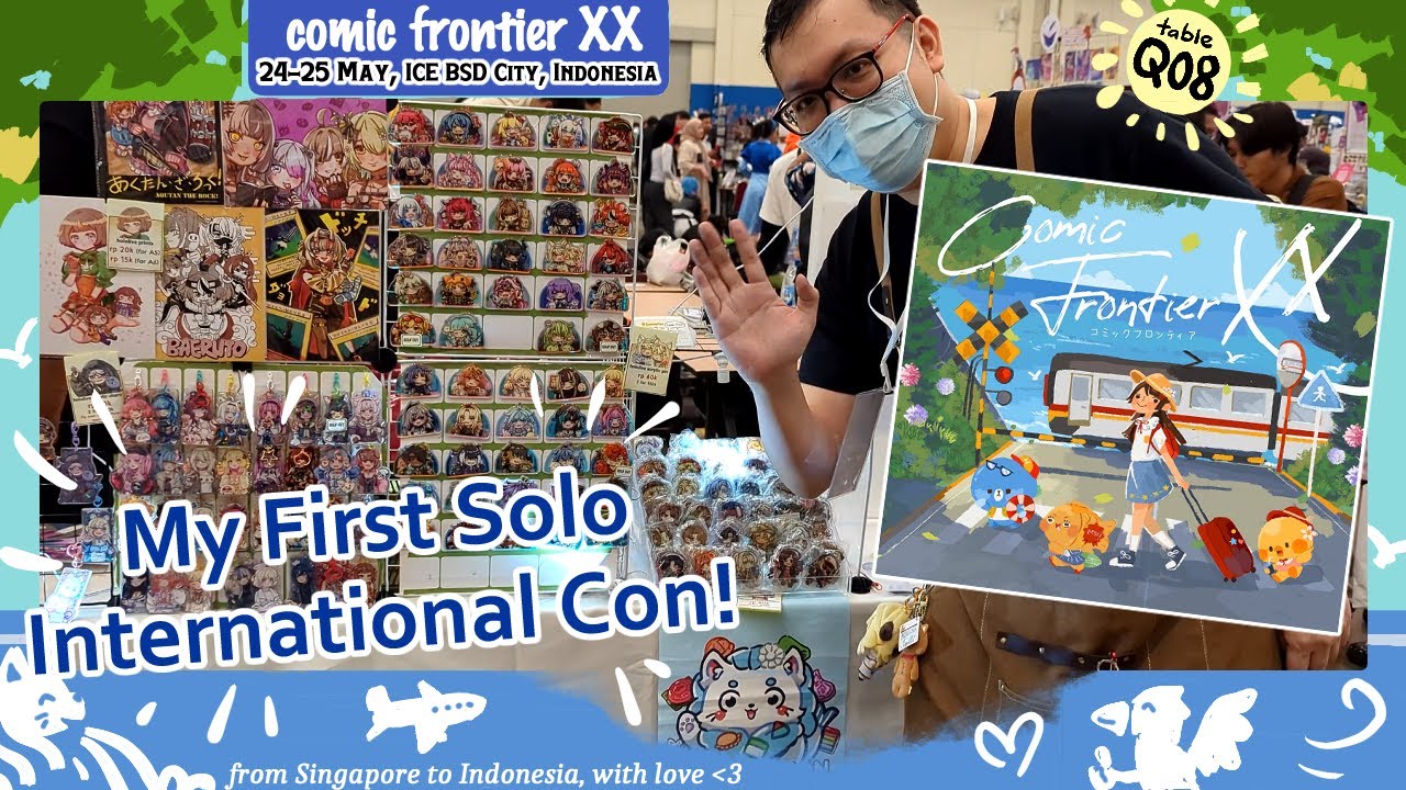 Artist Alley Vlog ⛵: Comic Frontier XX (Comifuro 20) Indonesia