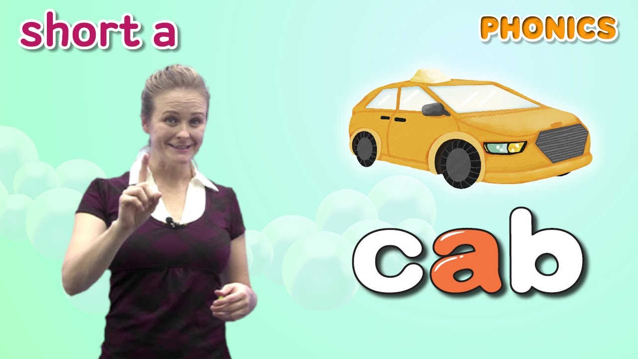 Короткие гласные | Урок 1 Короткая гласная a (ab, ad, am) | 4 Step Phonics