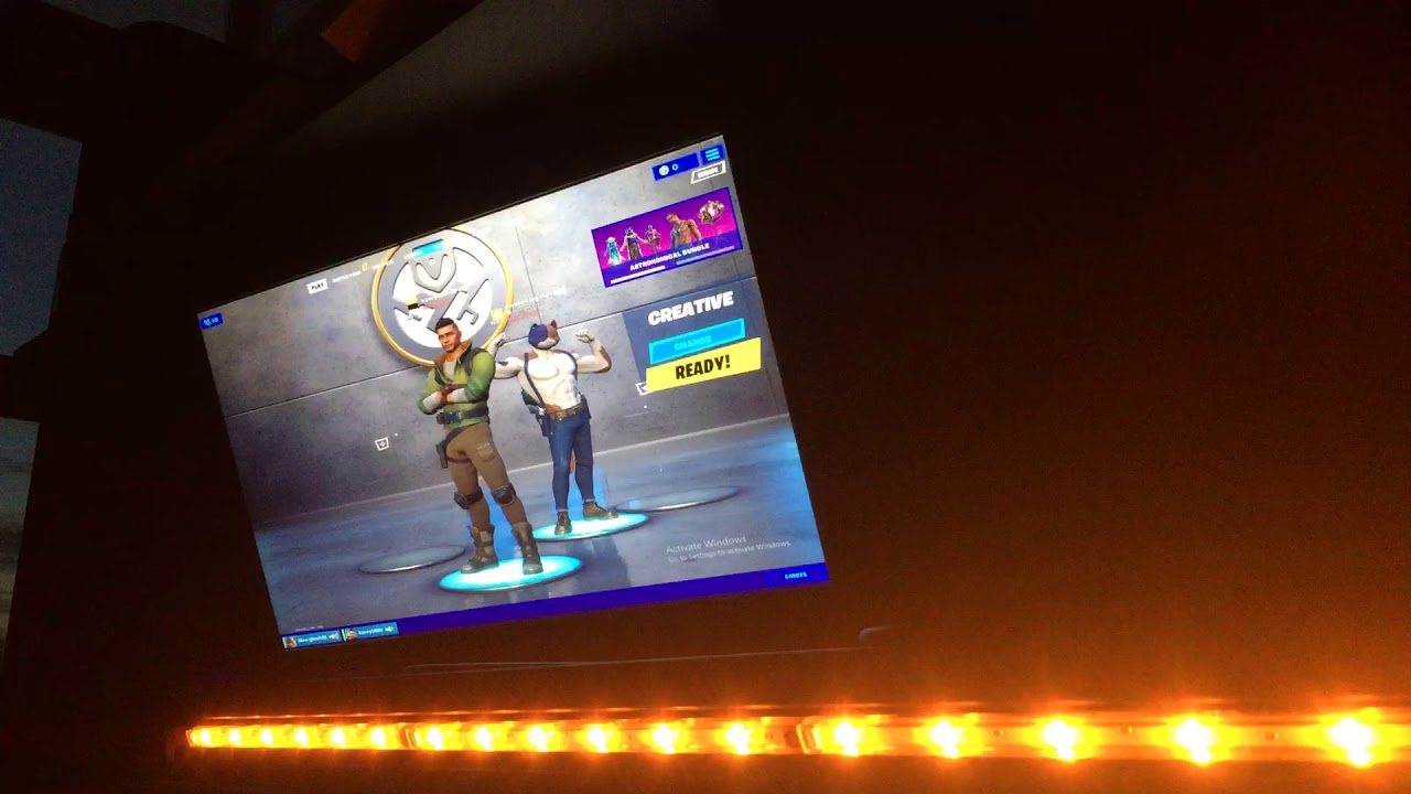 First fortnite vid with Rhys victory royal