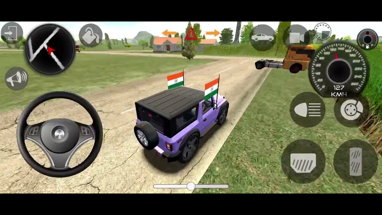 Modified mahindra Thar INDIAN CAR SIMULATOR 3D #viralvideo #gamingvideos 