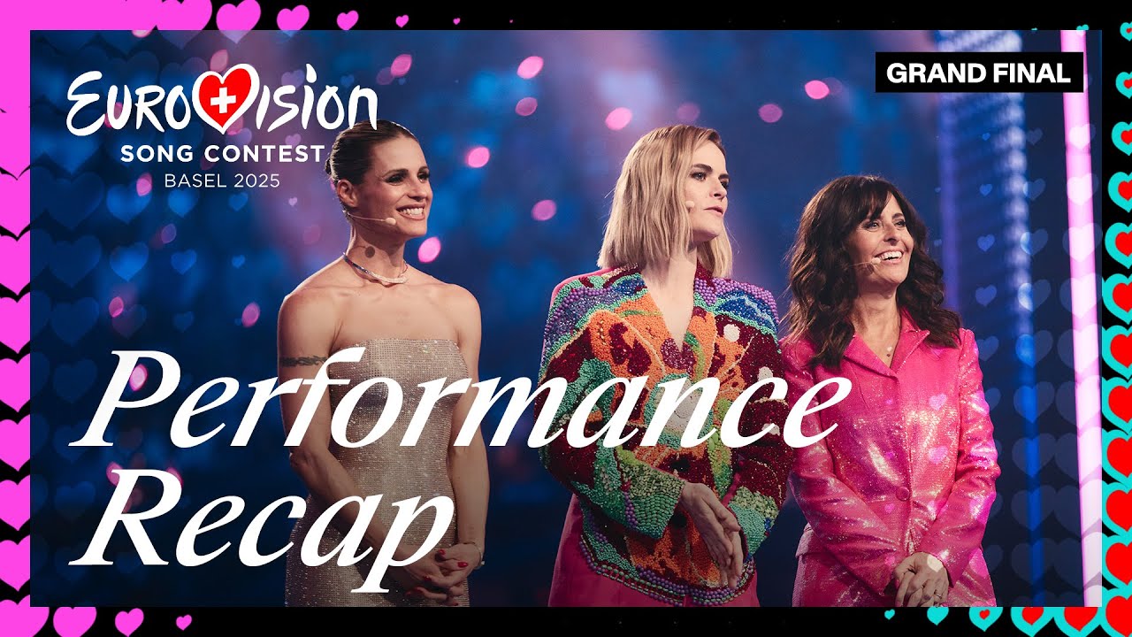 Grand Final Recap | Eurovision 2025 | #UnitedByMusic ​​🇨🇭