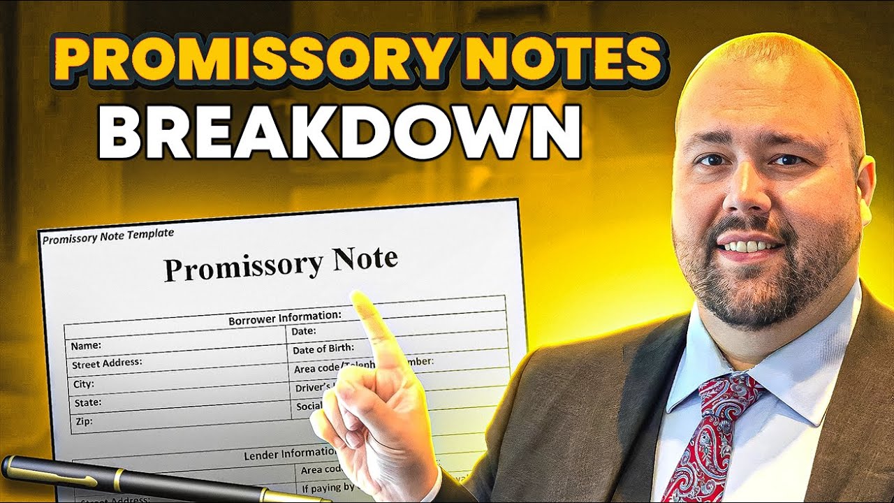 Promissory Notes Explained: Key Facts You MUST Know!